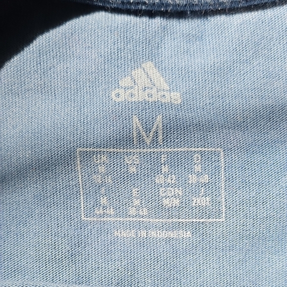 Adidas Blue Womens International Women's Day Dress Pink Floral Design - Picture 2 of 8